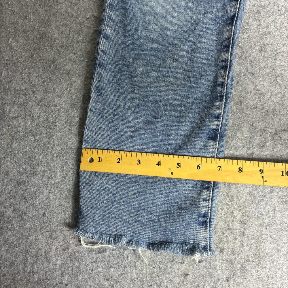 AG Adriano Goldschmied Size 34x28 Ex-Boyfriend Slim Slouchy Jeans Light Wash - Picture 7 of 9